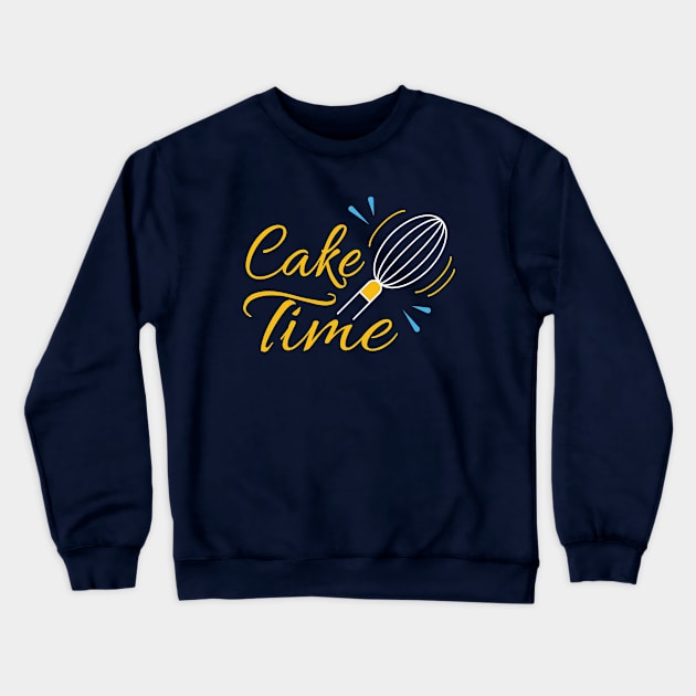 Cake time - cake lover Crewneck Sweatshirt by Amrshop87